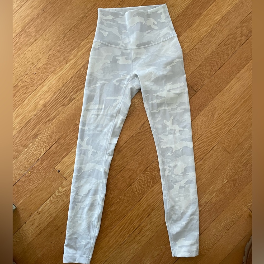 Lululemon white camo leggings